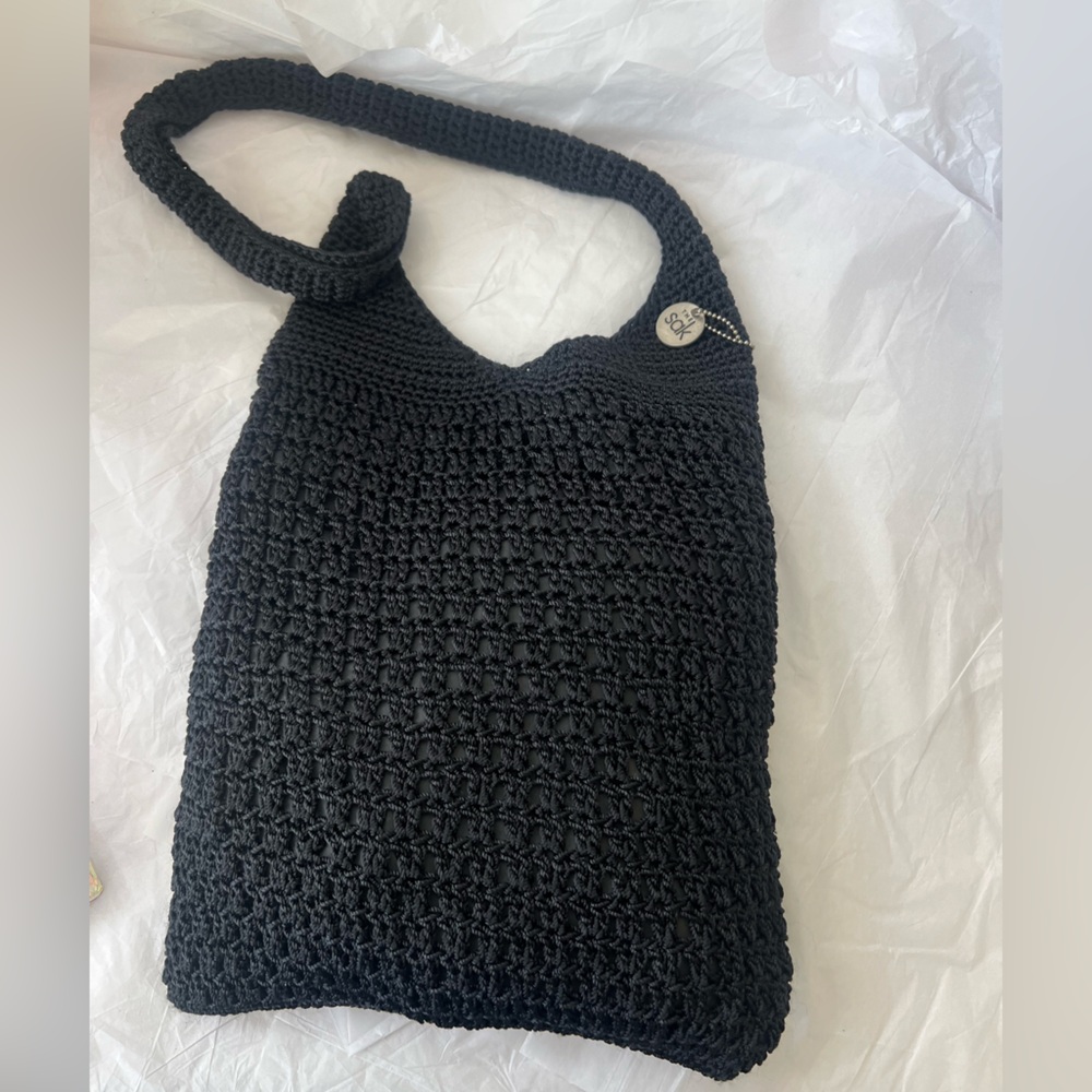 The SAK Crochet Stylish Shoulder Bag